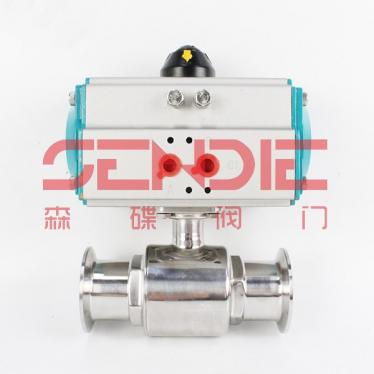 衛(wèi)生級(jí)氣動(dòng)卡箍球閥